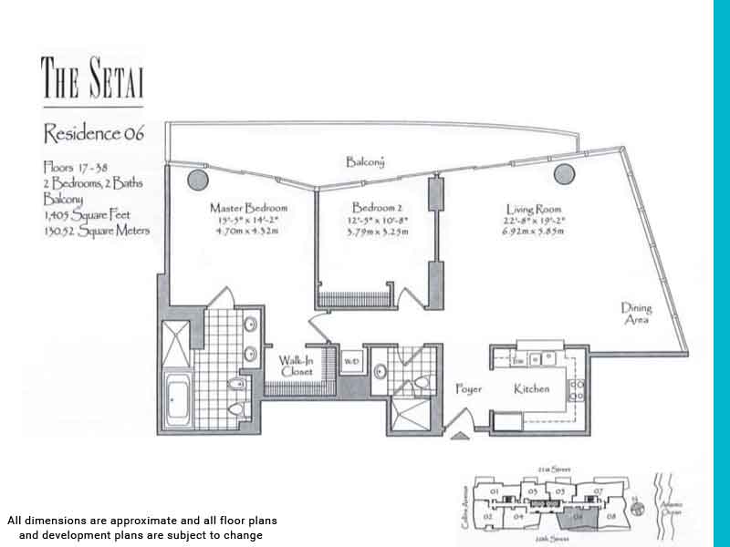 the setai floor plans | Unit 6 