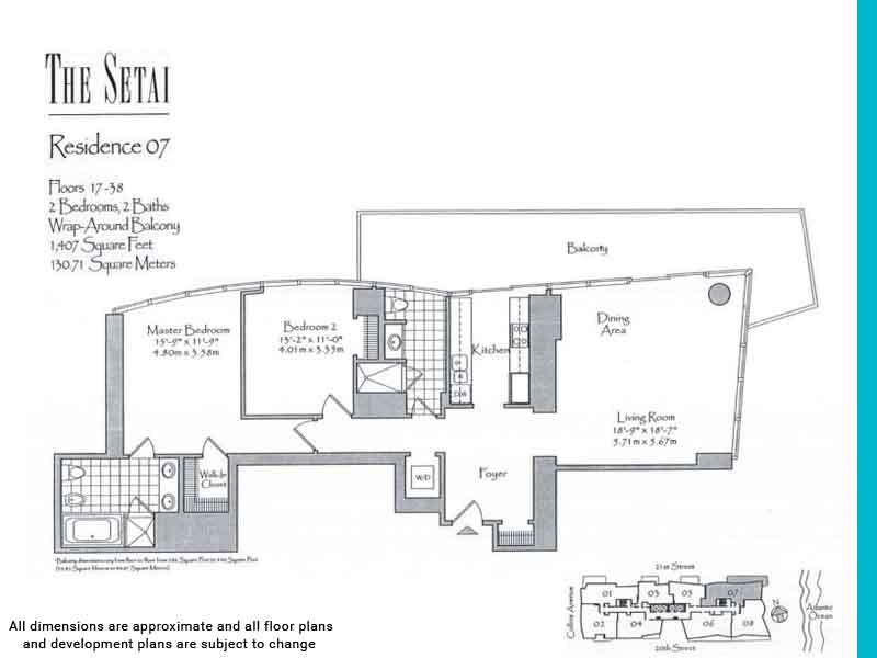 the setai floor plans | Unit 7 